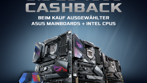 ASUS Z390/B360/B365-Mainboards + Intel-Prozessor mit bis zu 130 Euro Cashback!