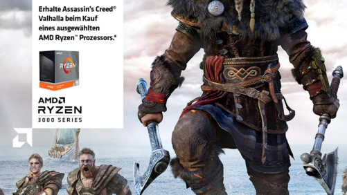 Ausgewählte AMD Ryzen 3000-Prozessoren jetzt mit Assassin’s Creed Valhalla!