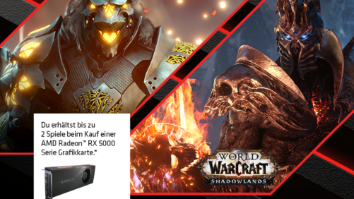 AMD Radeon RX 5000-Grafikkarten jetzt mit World of Warcraft: Shadowlands und Godfall!