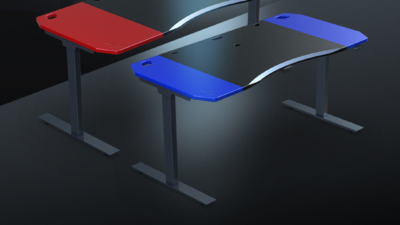 Halberd Chimera: Robuste Gaming-Tische für extravagante Gaming-Setups