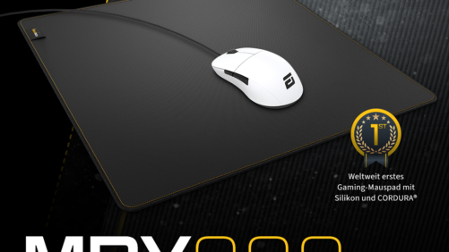 Endgame Gear MPX390: High-End-Gaming-Mauspad vereint Silikon mit CORDURA®