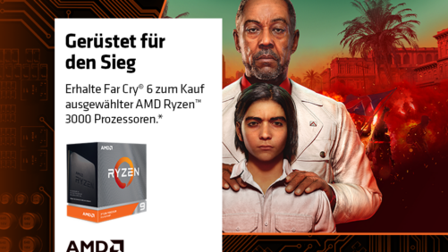 Ausgewählte AMD Ryzen Prozessoren jetzt mit Far Cry 6!