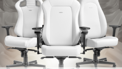 noblechairs White Edition – makellos strahlende Gaming-Stühle