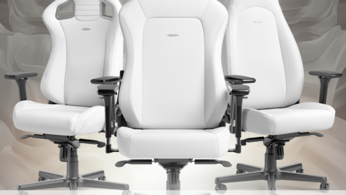 noblechairs White Edition – makellos strahlende Gaming-Stühle