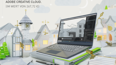 NVIDIA Studio-Notebooks jetzt mit 3 Monaten Adobe Creative Cloud!