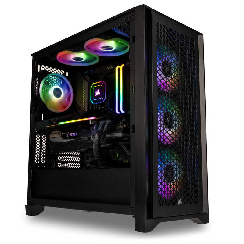 Red Ribbon & Red Suit AMD-Gaming-Systeme