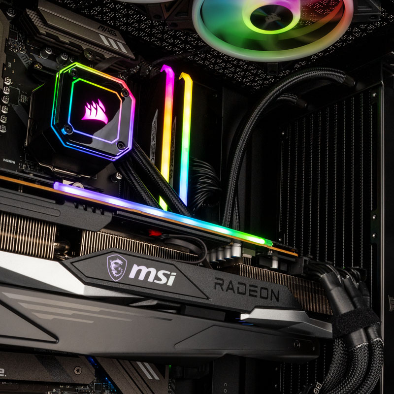 Red Ribbon & Red Suit AMD-Gaming-Systeme