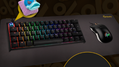 Jetzt 22 Prozent Rabatt auf ausgewählte Produkte von Ducky!
