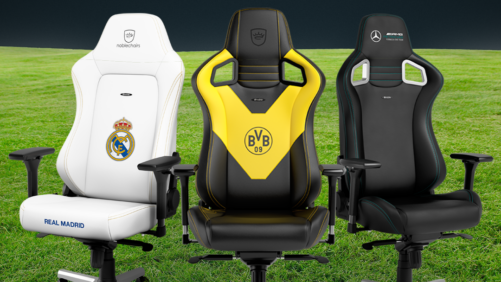Bequem und dynamisch: unsere noblechairs-Sport-Editionen!