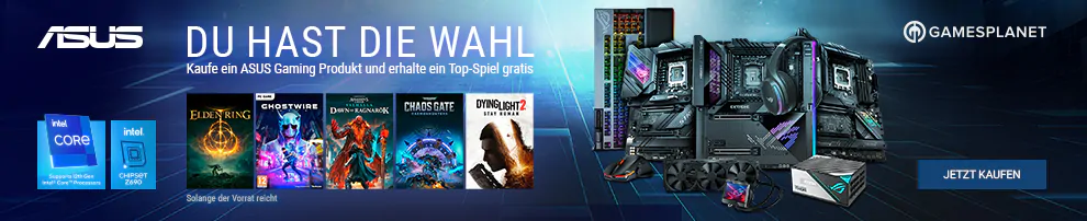 ASUS Game Bundle 2022 jetzt mit 1 von 14 Spielen bei Gamesplanet!