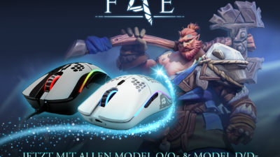 Project F4E jetzt zu allen Glorious Model O/O- & Model D/D- dazu erhalten!