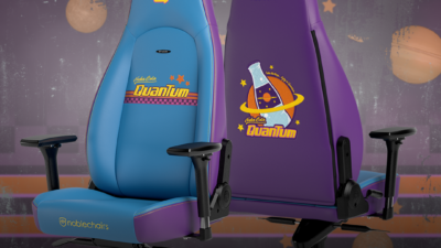 noblechairs ICON Nuka-Cola Quantum Edition + Kissen für Fallout-Fans