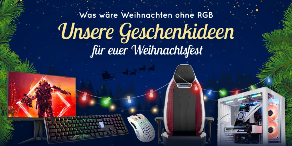 Geschenkideen für Gamer zu Weihnachten