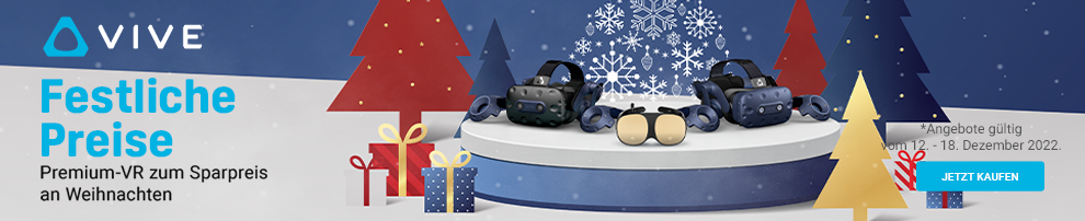 HTC Vive Pro und HTC Vive Pro 2 jetzt mit 220 Euro bzw. 170 Euro Rabatt!