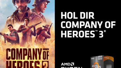 Company of Heroes 3 jetzt zu ausgewählten AMD Ryzen 5000 CPUs dazu erhalten!