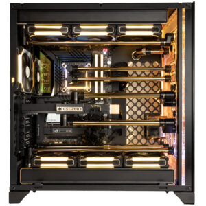 Caseking Gold Standard Signature Edition Gaming-PC in Schwarz und Gold