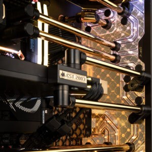 Caseking Gold Standard Signature Edition Gaming-PC in Schwarz und Gold