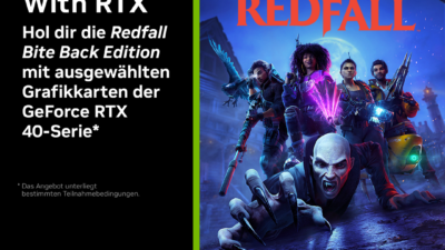 Redfall – Bite Back Edition jetzt zu NVIDIA GeForce RTX 4090, 4080 und 4070 Ti dazu erhalten!
