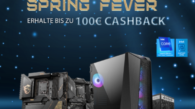 MSI Spring Fever 2023 jetzt mit bis zu 100 Euro Cashback!
