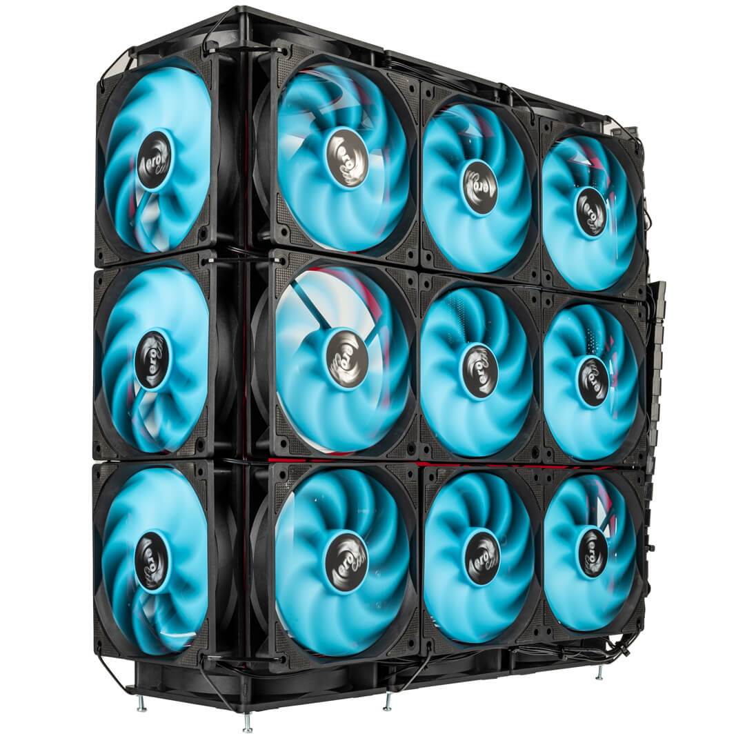 Gaming-PC JustFans Concept - Seitenansicht