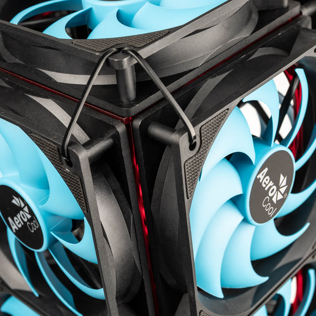 Gaming-PC JustFans Concept - Nahaufnahme