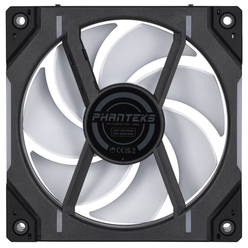 PHANTEKS D30 120-mm-PWM-ARGB-Lüfter