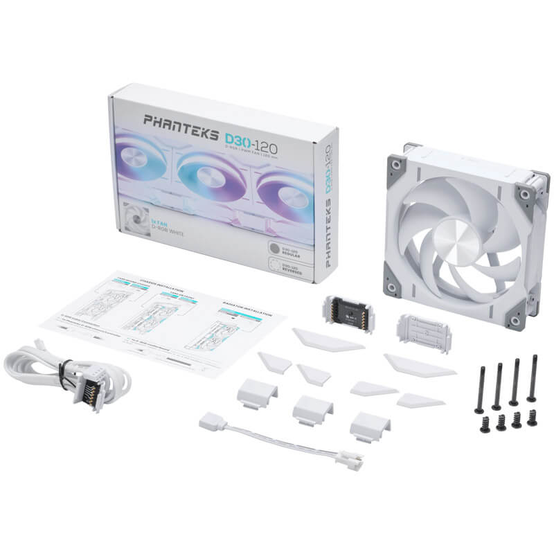 PHANTEKS D30 120-mm-PWM-ARGB-Lüfter
