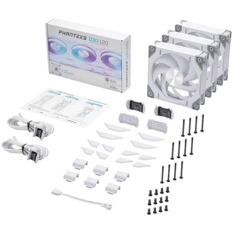 PHANTEKS D30 120-mm-PWM-ARGB-Lüfter