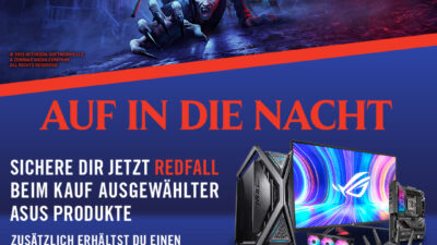 Redfall – Bite Back Edition & Prey jetzt zu ausgewählten ASUS Gaming-Produkten dazu erhalten!