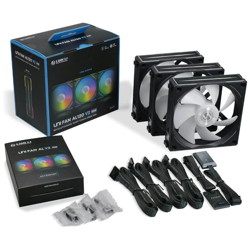 Der Lian Li UNI FAN AL 120 mm