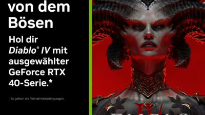 Diablo IV Standard Edition jetzt zu NVIDIA GeForce RTX 4090, 4080 und 4070 (Ti) dazu erhalten!
