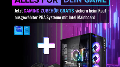 Gratis-Gaming-Zubehör jetzt zu King Mod Gaming-Systemen Powered by ASUS!
