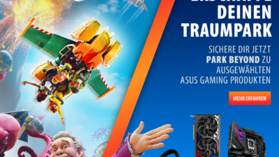Park Beyond jetzt zu ausgewählten ASUS Gaming-Produkten dazu erhalten!
