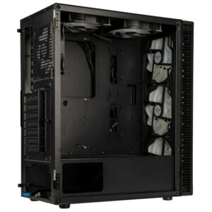 Kolink Observatory HF Glass ARGB Midi-Tower - Schwarz