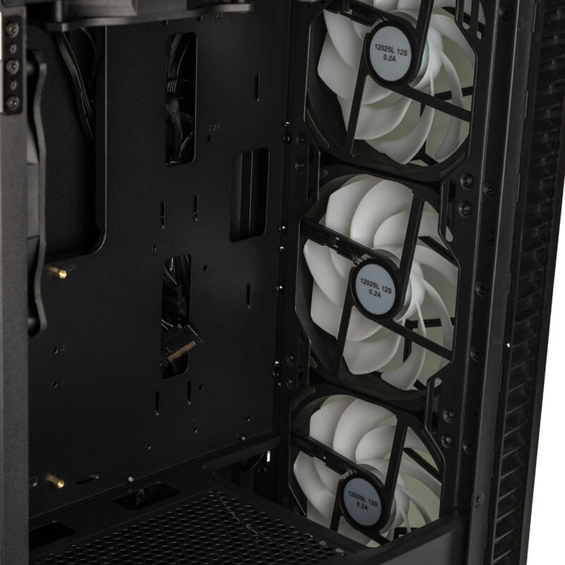 Kolink Observatory HF Glass ARGB Midi-Tower - Schwarz
