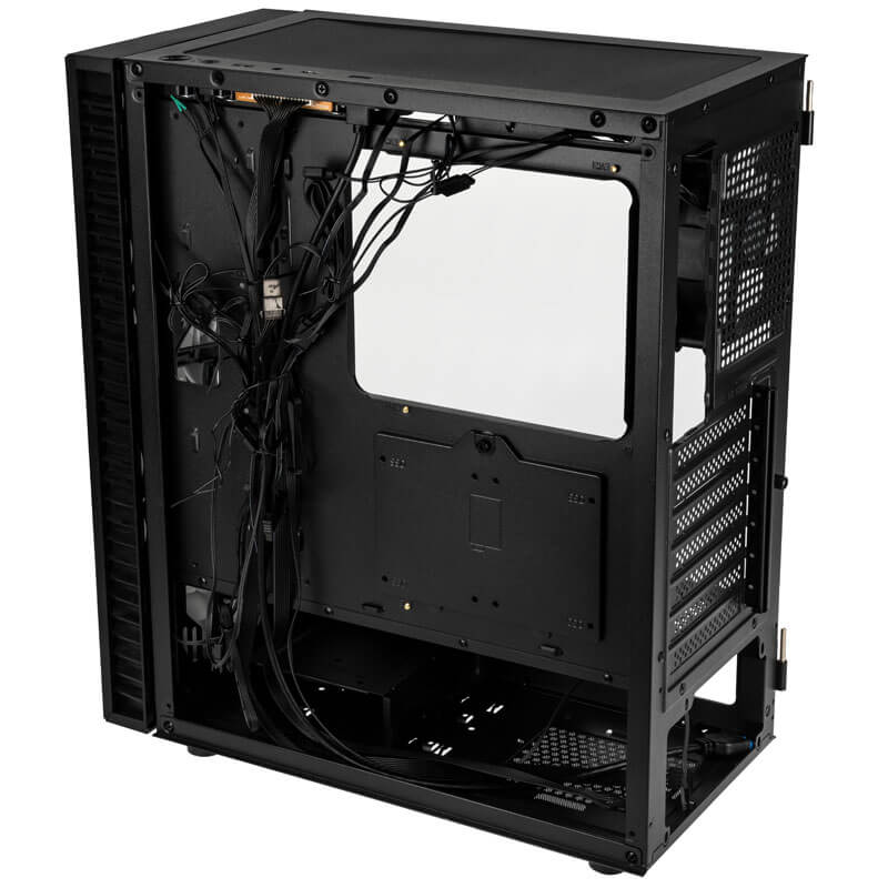 Kolink Observatory HF Glass ARGB Midi-Tower - Schwarz