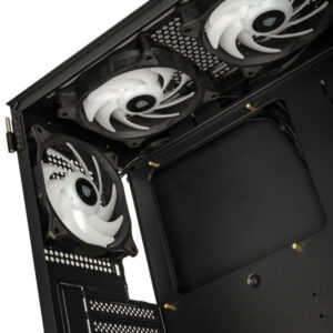 Kolink Observatory HF Glass ARGB Midi-Tower - Schwarz