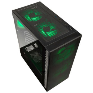 Kolink Observatory HF Mesh Midi-Tower - Schwarz