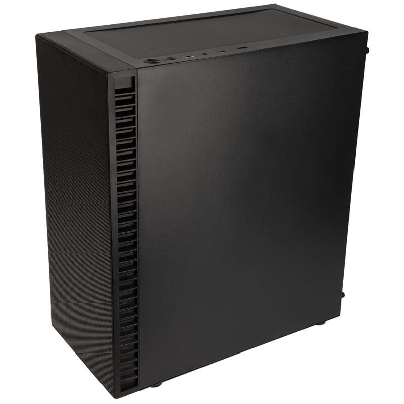 Kolink Observatory HF Mesh Midi-Tower - Schwarz