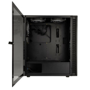 Kolink Observatory HF Mesh Midi-Tower - Schwarz
