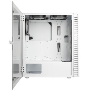 Kolink Observatory HF Glass ARGB Midi-Tower - Weiß
