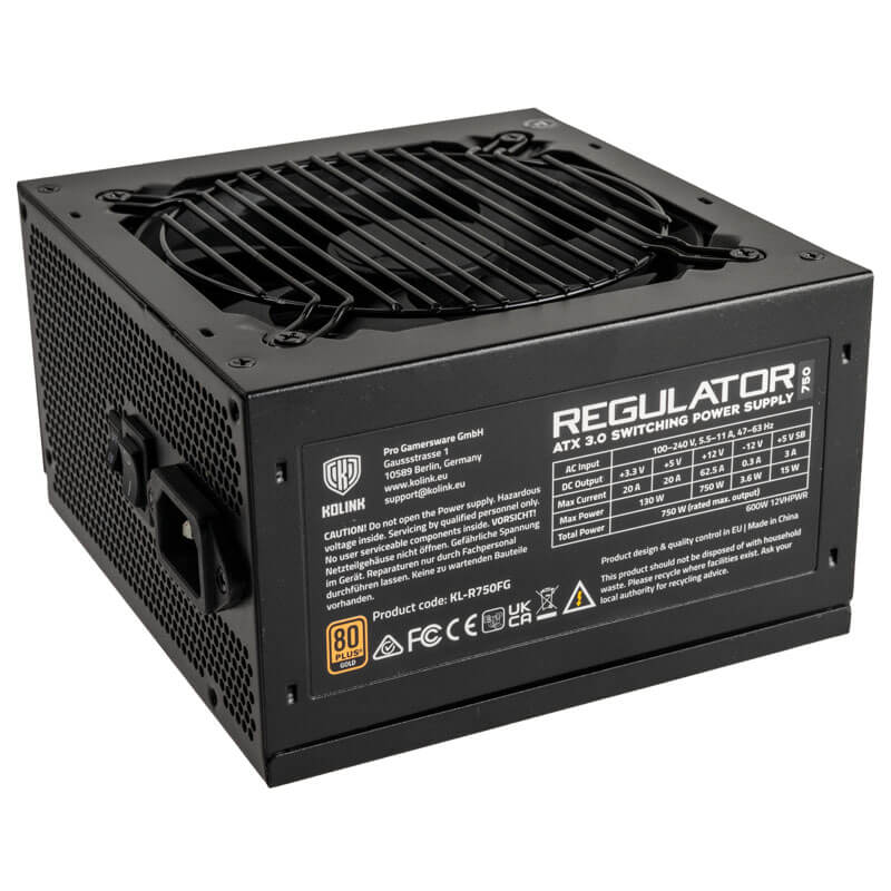 Kolink Regulator 80 PLUS Gold ATX 3.0 12VHPWR Netzteile