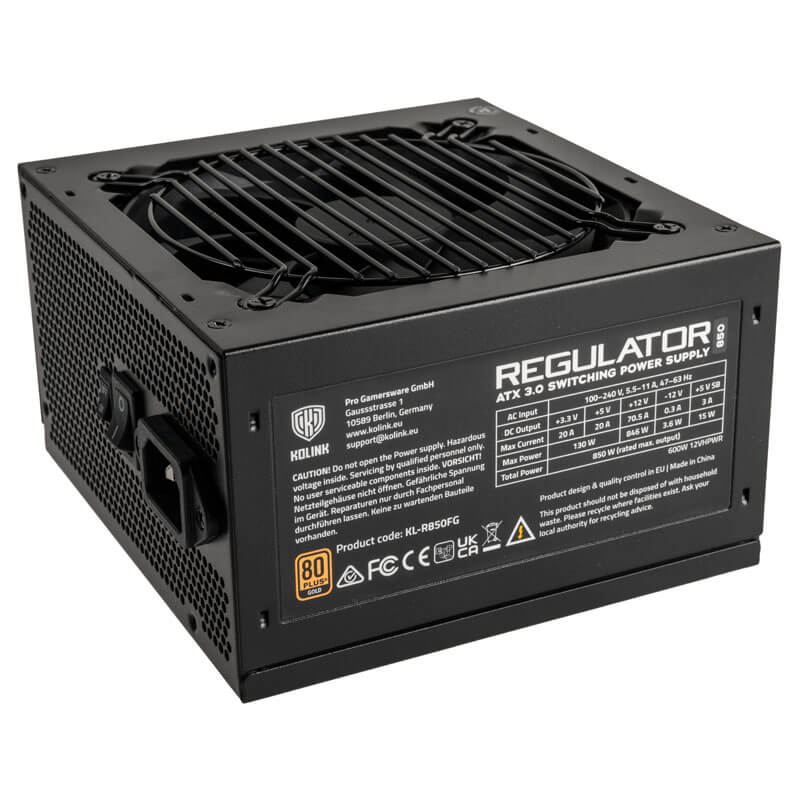 Kolink Regulator 80 PLUS Gold ATX 3.0 12VHPWR Netzteile