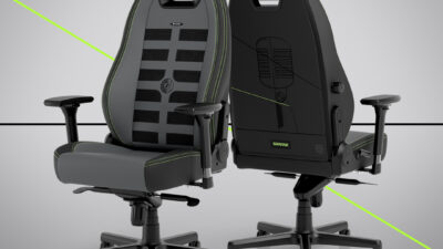noblechairs LEGEND Shure Edition – der Stuhl für dein Tonstudio
