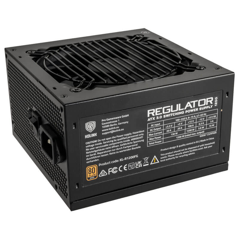 Kolink Regulator 80 PLUS Gold ATX 3.0 12VHPWR Netzteile