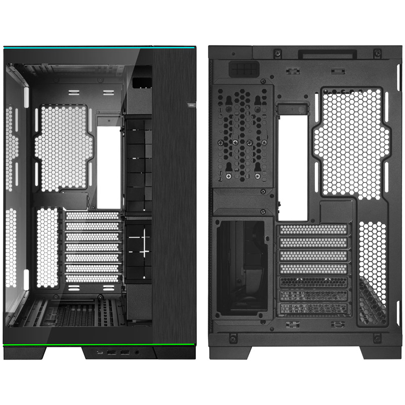 Lian Li O11D EVO RGB Rückseite / Front