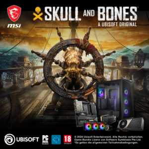 Skull and Bones jetzt zu ausgewählten MSI-Produkten dazu erhalten!