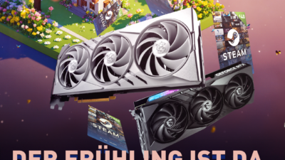 MSI GeForce RTX 4060 Ti Gaming-Grafikkarten jetzt mit 40 Euro Steam-Guthaben!