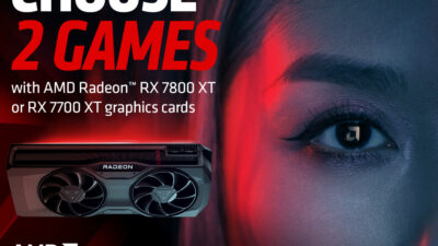 Wähle 2 von 4 Spielen beim Kauf einer AMD Radeon RX 7700 XT oder 7800 XT Grafikkarte! [UPDATE]