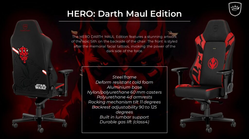 Noblechairs Darth Maul Edition